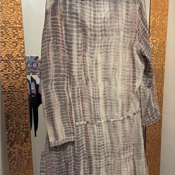 Raga Anthropologie Stylish Gray and Brown Women's Dress - Picture 8 of 9